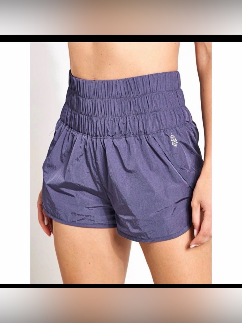 FP Movement The Way Home Shorts Purple  Activewear size M